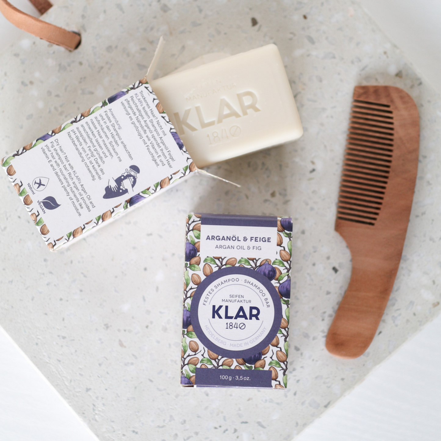 festes Shampoo Arganöl&Feige 100g (für trockenes Haar)