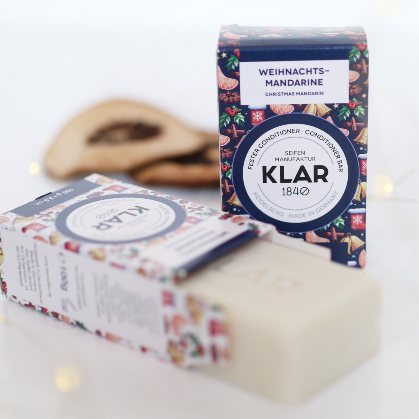 Fester Conditioner Weihnachtsmandarine 100g