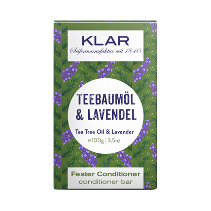 fester Conditioner Teebaumöl&Lavendel 100g (gegen Schuppen)