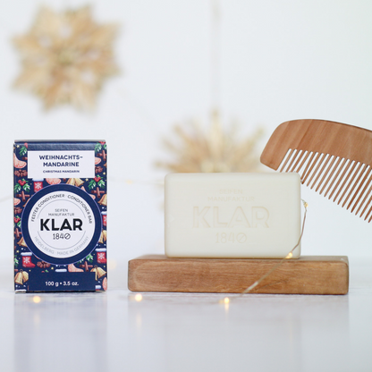 Fester Conditioner Weihnachtsmandarine 100g