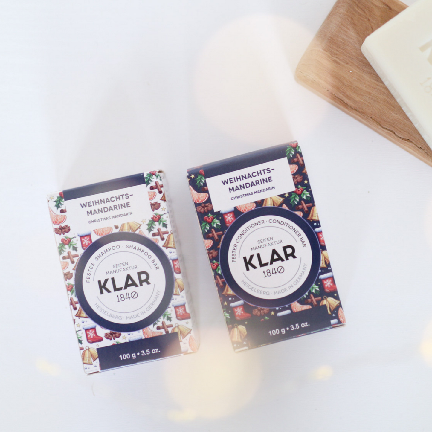 Festes Shampoo Weihnachtsmandarine 100g