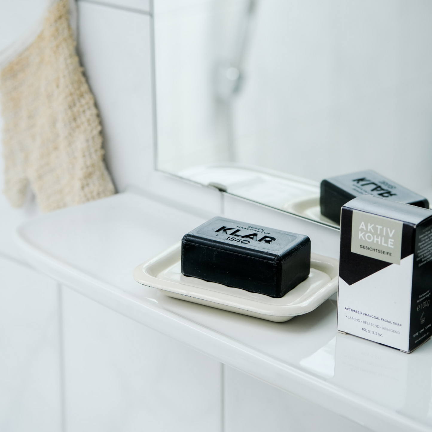 _inaktiv: Set: Seifenschale und Gesichtsseife nach Wahl