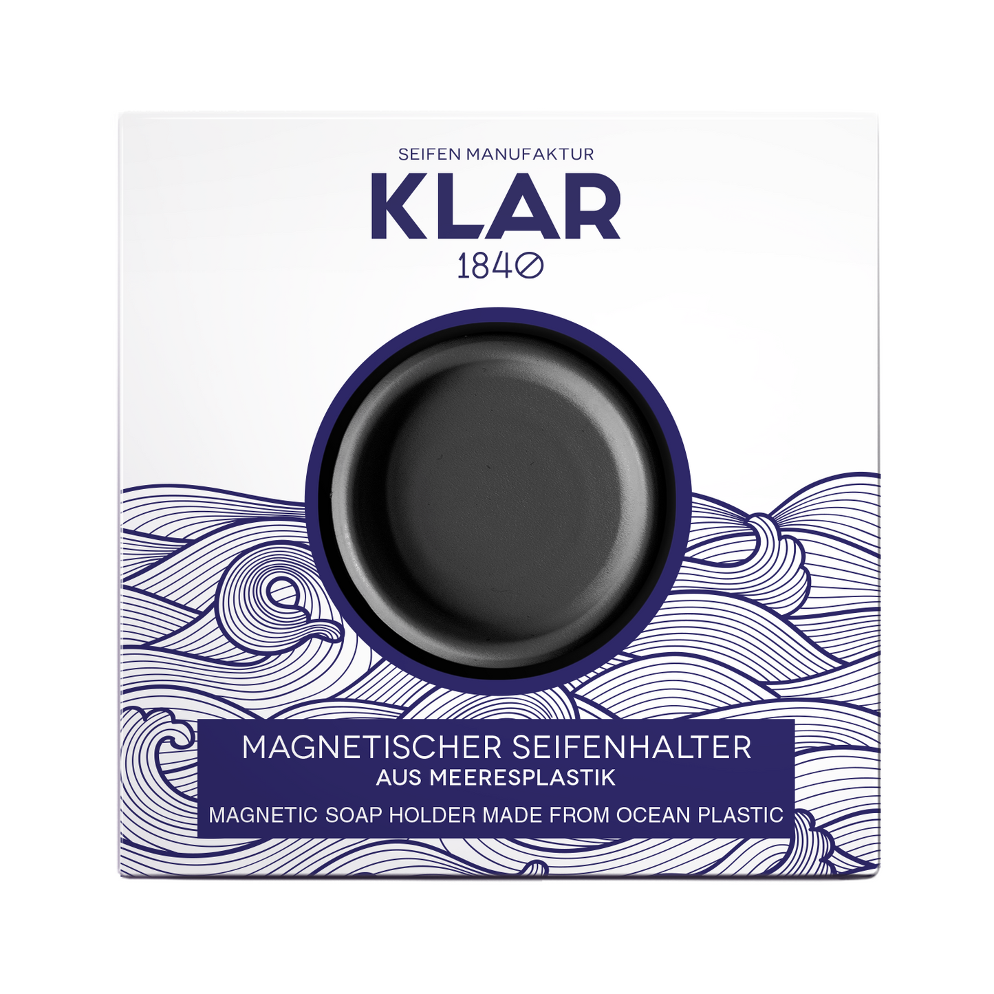 Magnetischer Seifenhalter aus Meeresplastik