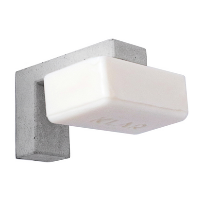 Magnetischer Seifenhalter aus Beton