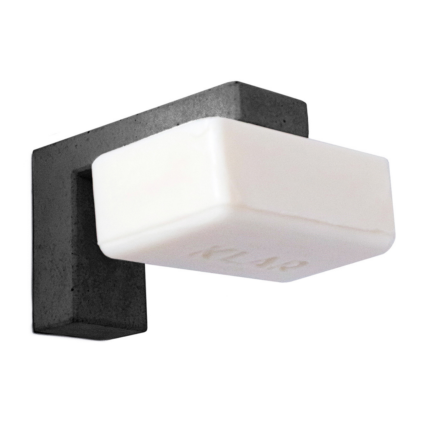 Magnetischer Seifenhalter aus Beton