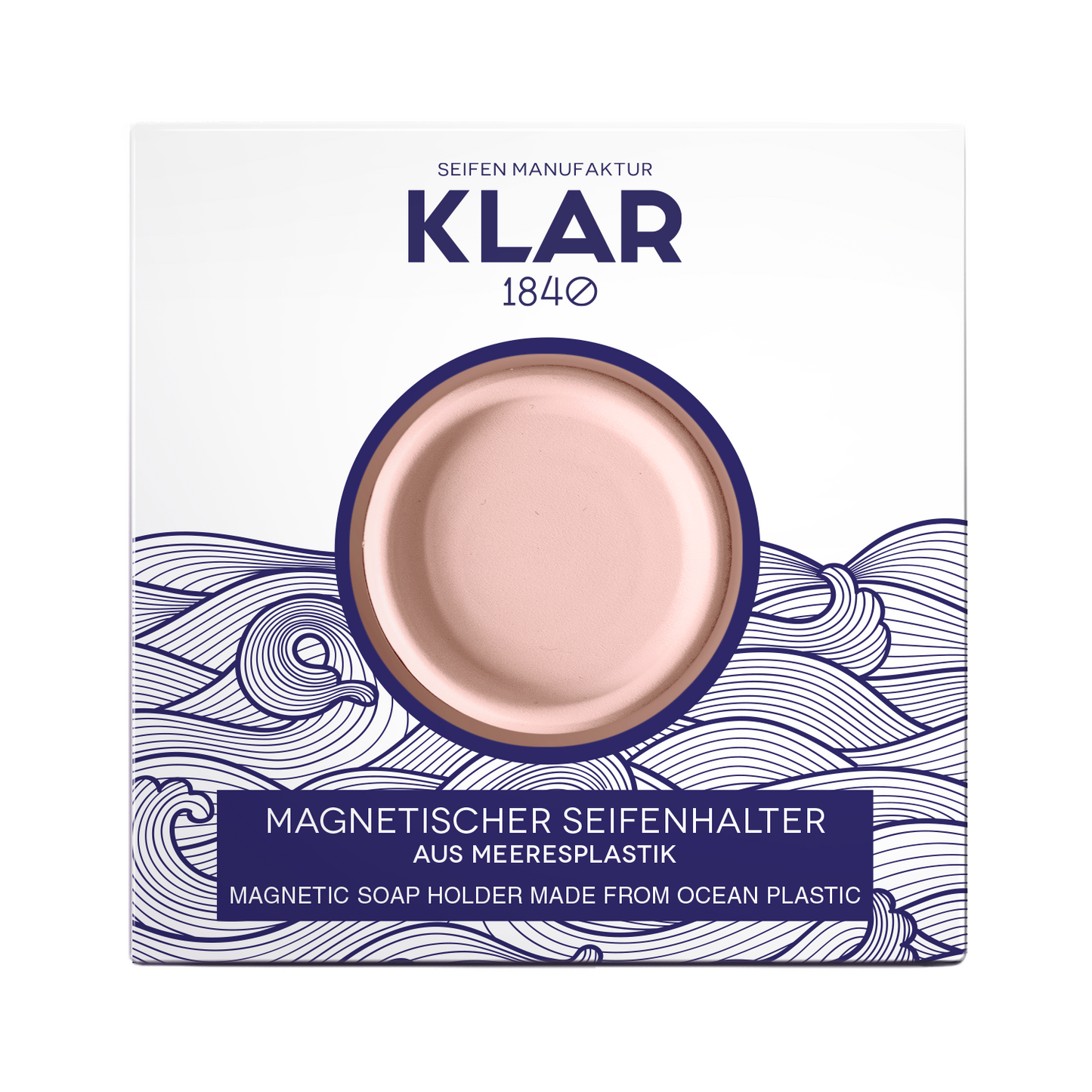 Magnetischer Seifenhalter aus Meeresplastik