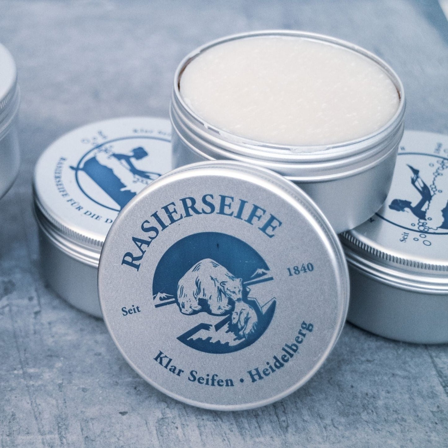Rasierseife Mandel 110g, Nachfüllpack