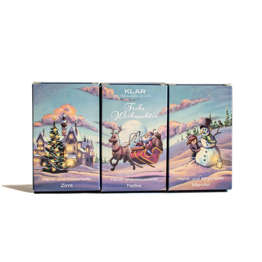 _inaktiv_Weihnachtsseifen Set: Stille Nacht 3x100g